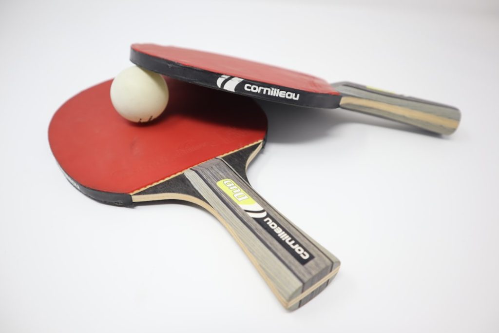 Table tennis ping pong rackets